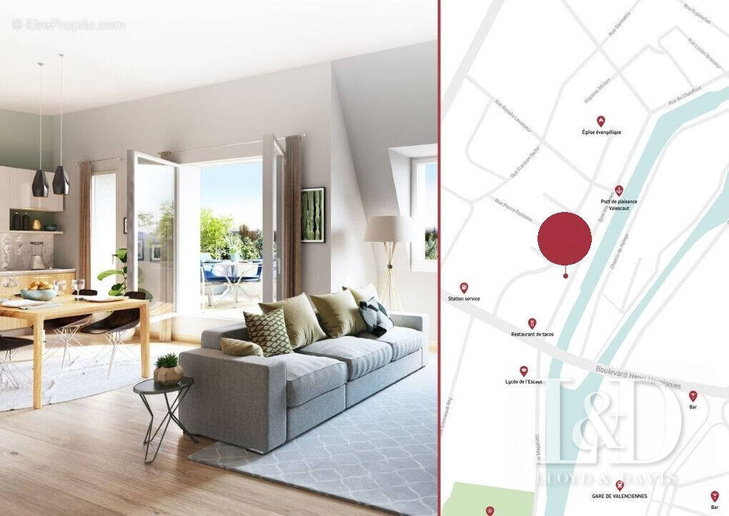 Appartement à VALENCIENNES