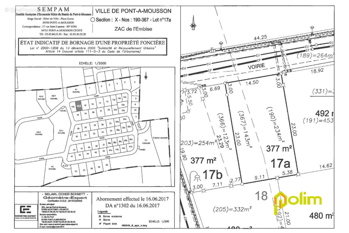 Terrain à PONT-A-MOUSSON