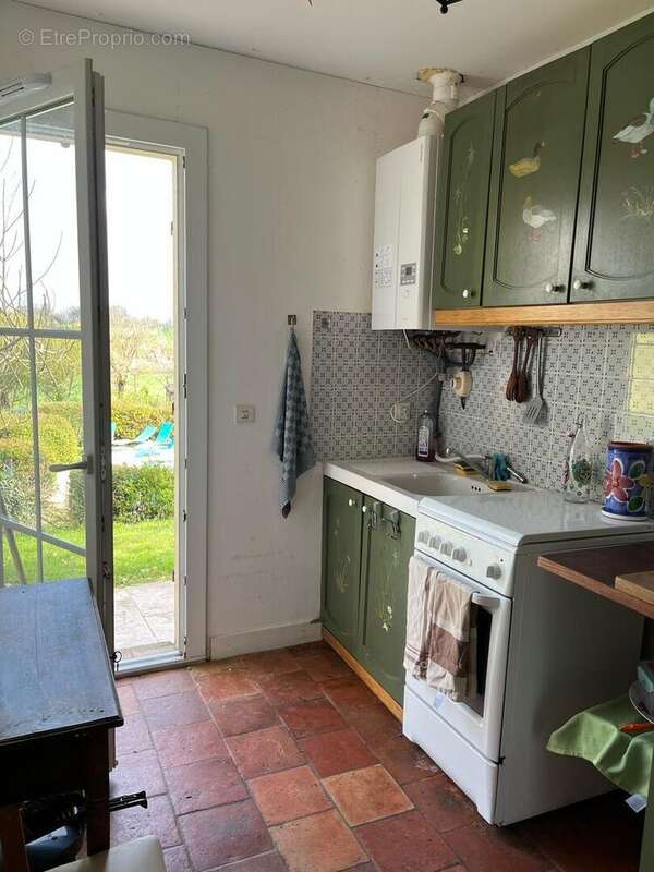 NK Gite Kitchen Terrace to pool - Maison à CASTERA-VERDUZAN