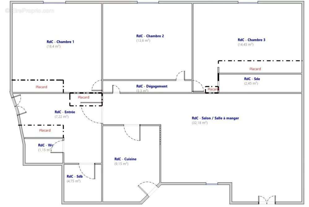 Appartement à PARIS-16E