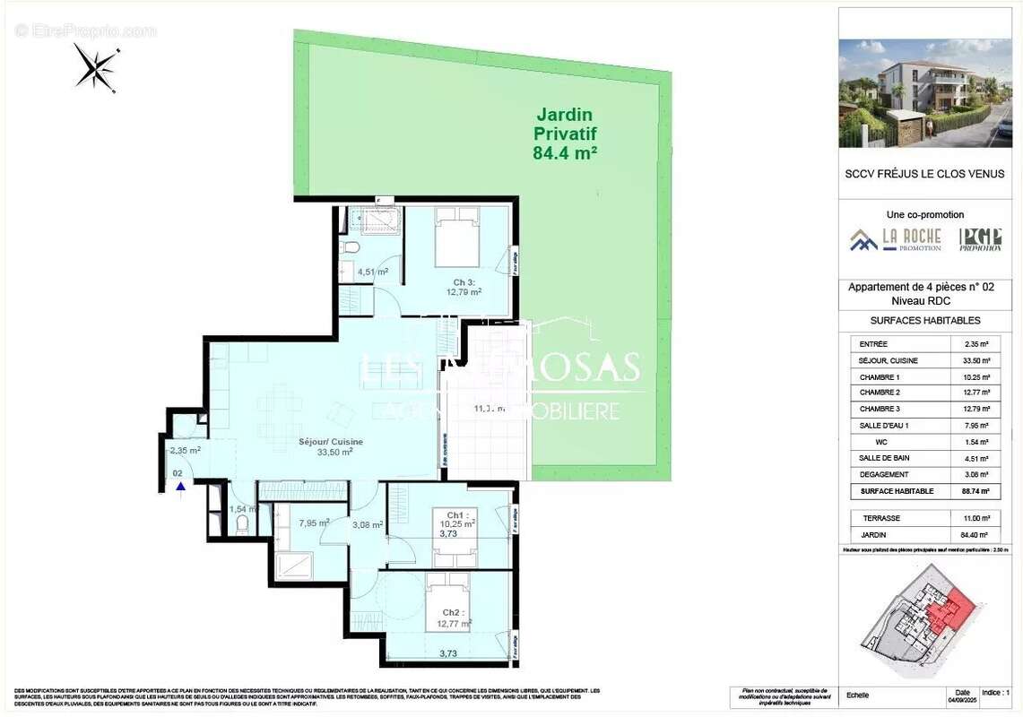 Appartement à FREJUS