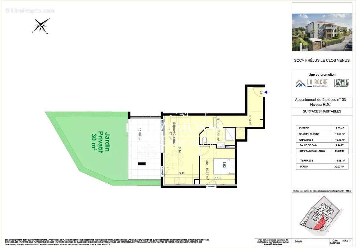 Appartement à FREJUS