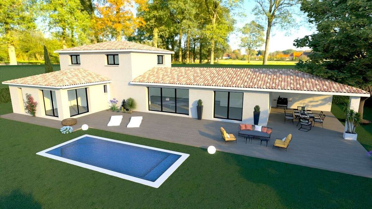 Modèle construction possible - Terrain à MAUGUIO