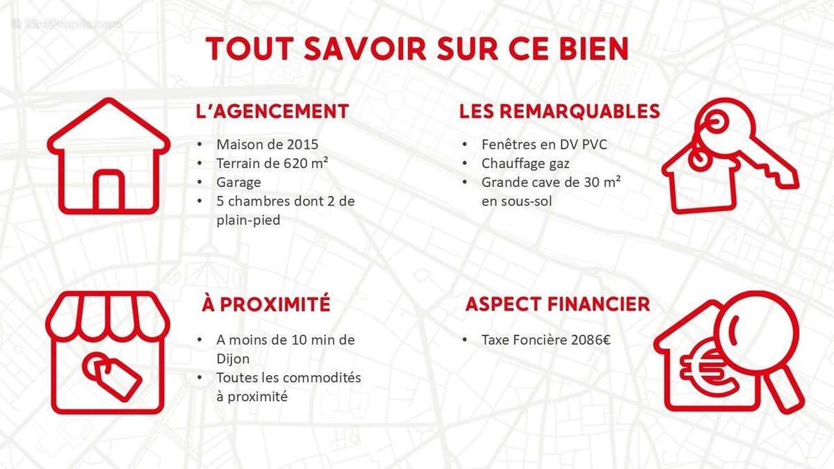 Maison à PERRIGNY-LES-DIJON