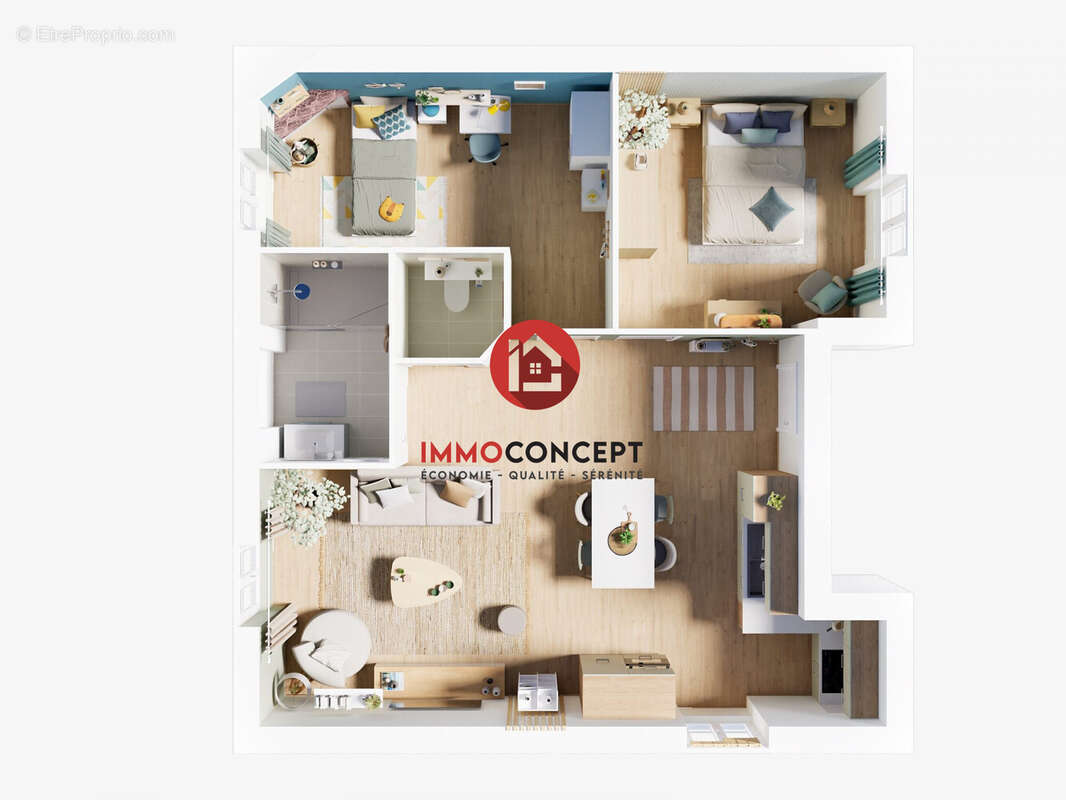 Appartement à BAGNOLS-SUR-CEZE