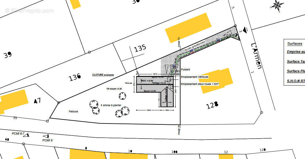Terrain à PLOUHINEC