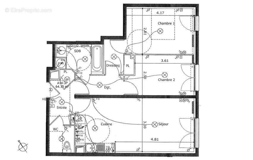 Appartement à ANTONY