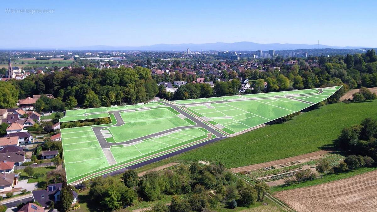 Terrain à MORSCHWILLER-LE-BAS