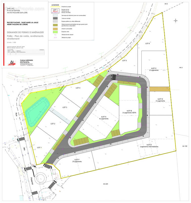 Terrain à SAINT-MARS-LA-JAILLE
