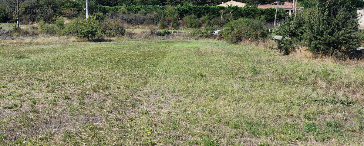 Terrain à SISTERON
