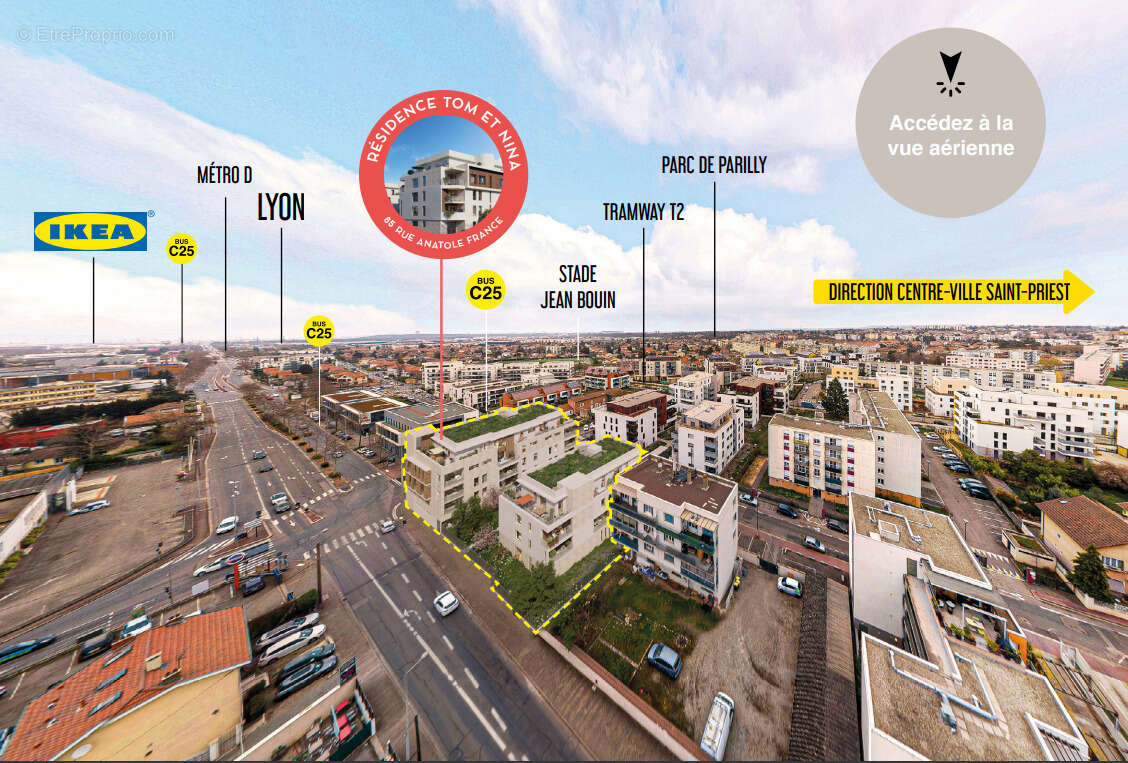 Appartement à SAINT-PRIEST