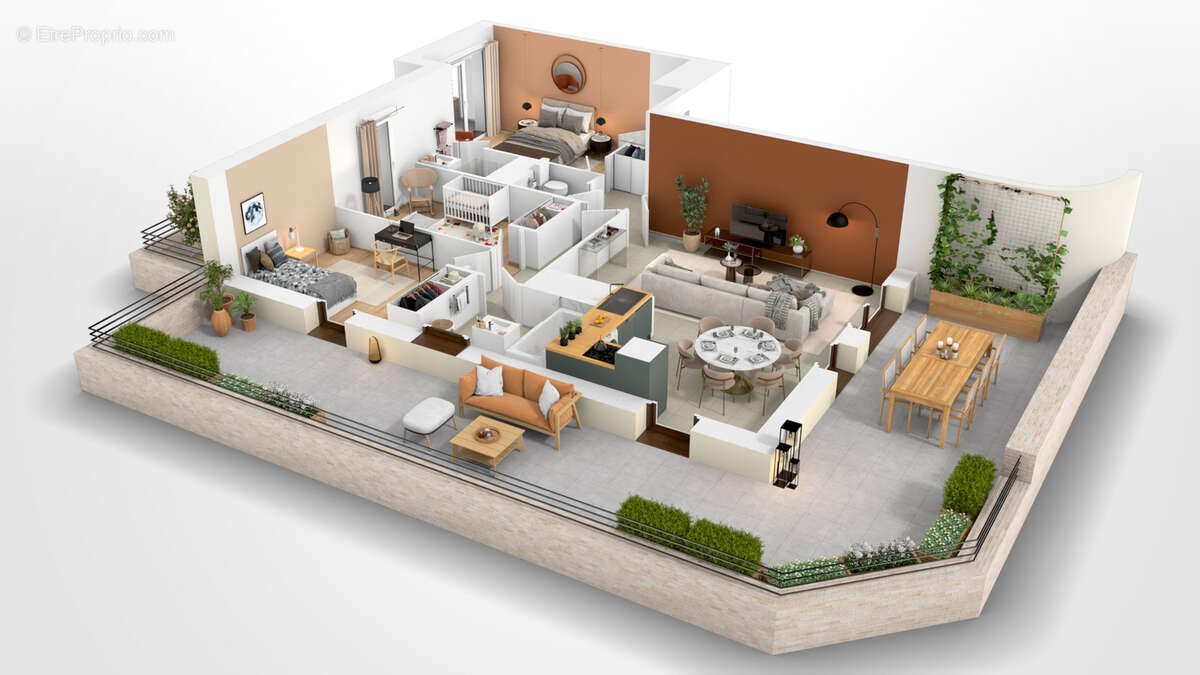 Appartement à SAINT-PRIEST