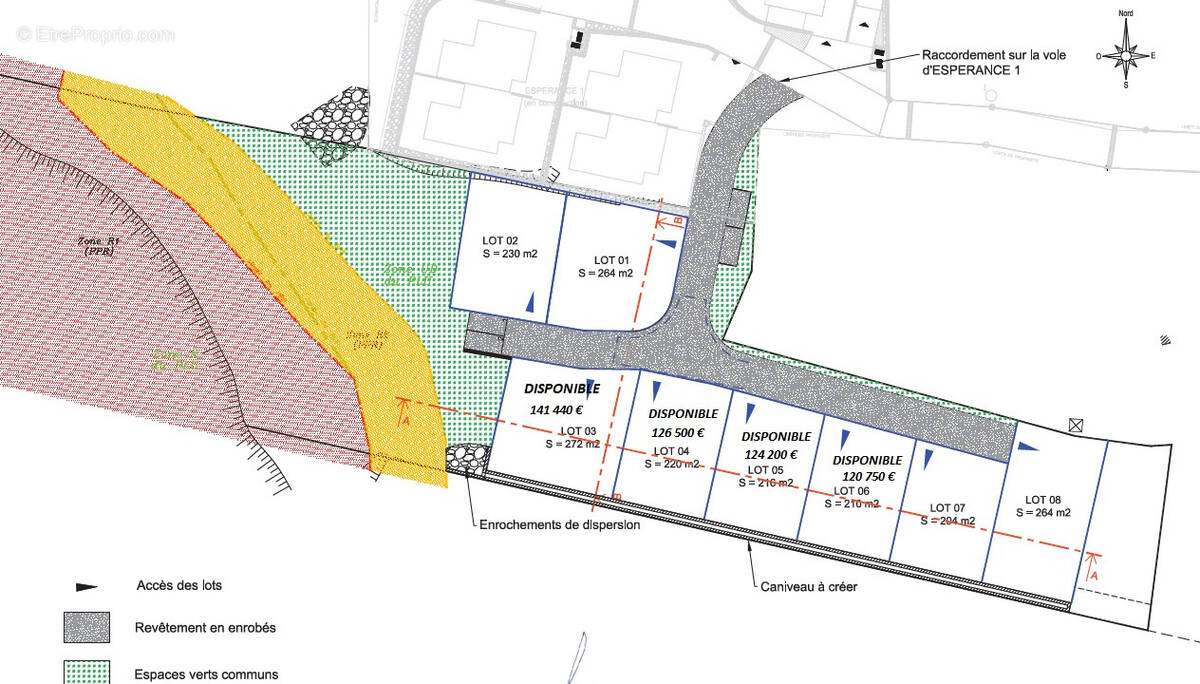 Terrain à SAINTE-MARIE