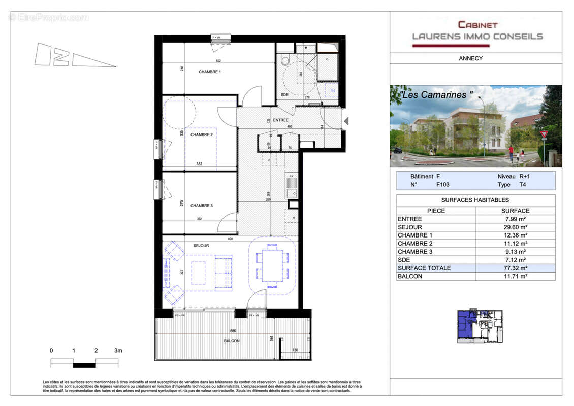 Appartement à QUINTAL