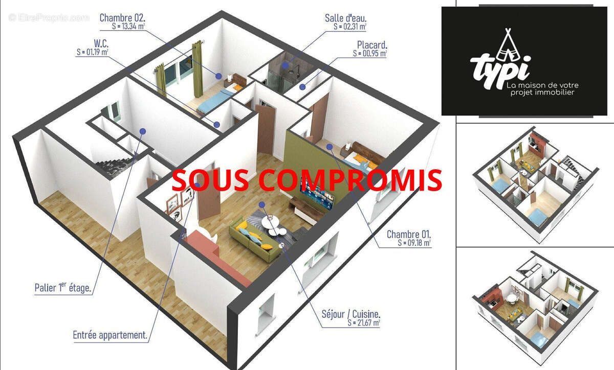 Appartement à KERVIGNAC