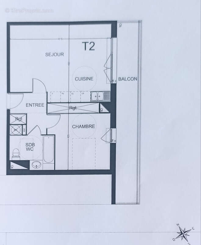 Appartement à TOULOUSE