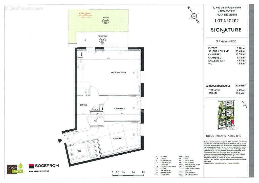 Appartement à POISSY