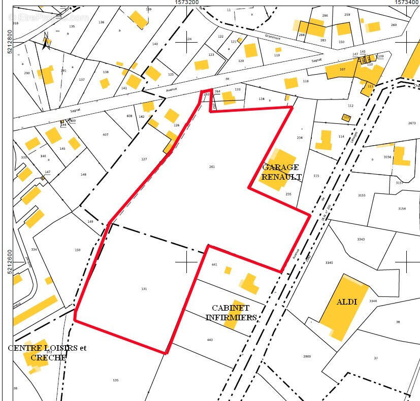 Terrain à BESSINES-SUR-GARTEMPE