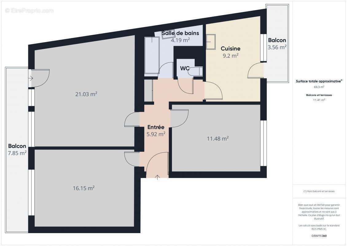 Appartement à STRASBOURG