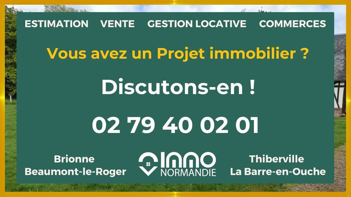 Maison à BEAUMONT-LE-ROGER