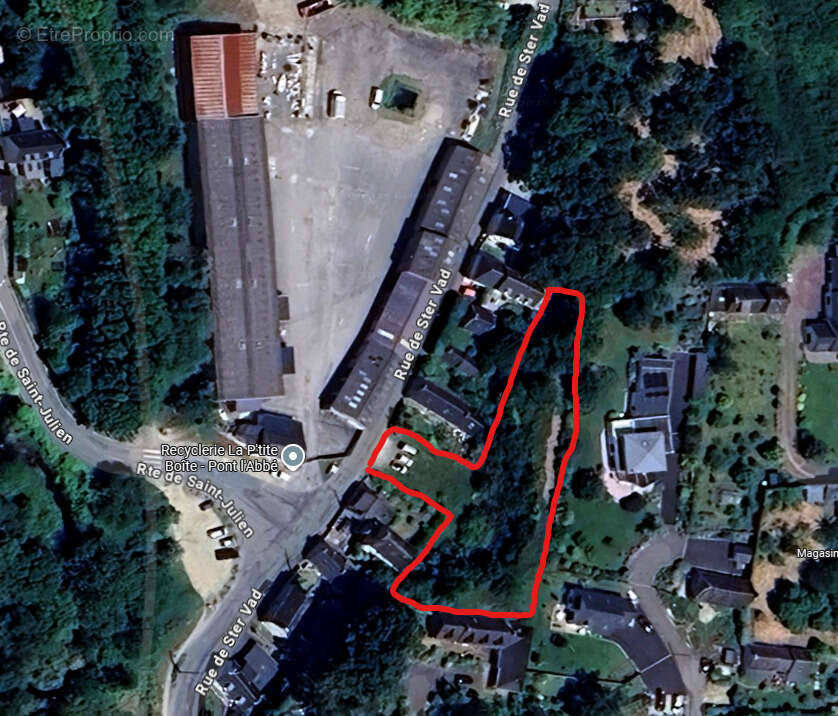 Terrain à PONT-L&#039;ABBE