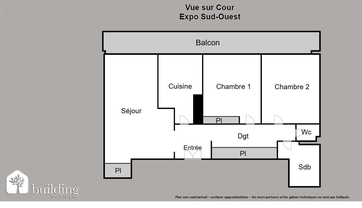 Appartement à LEVALLOIS-PERRET