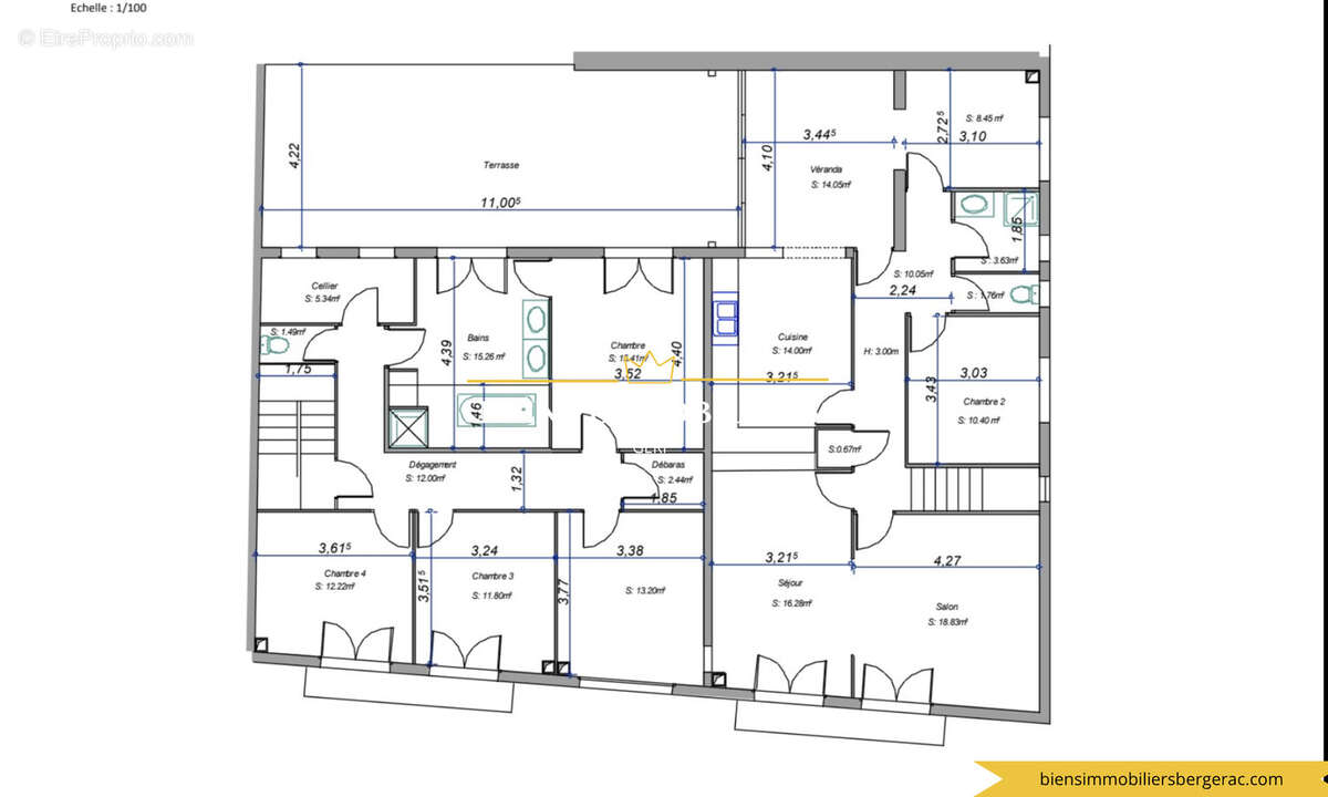 Appartement à BERGERAC