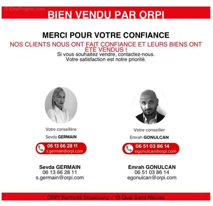 Appartement à STRASBOURG