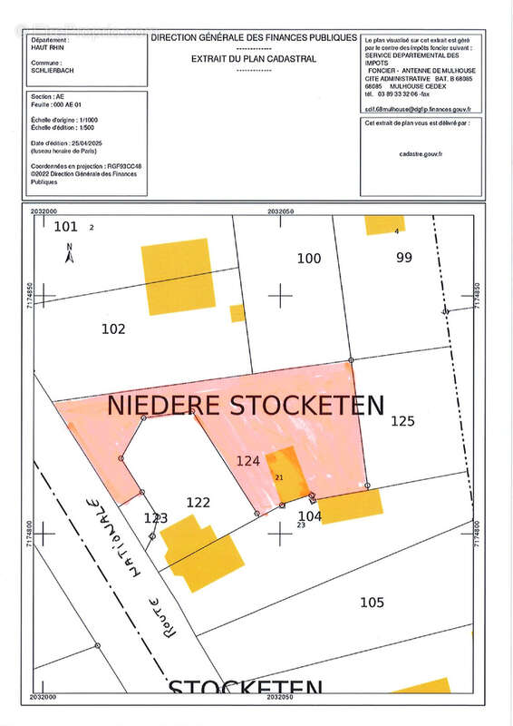 Terrain à SCHLIERBACH