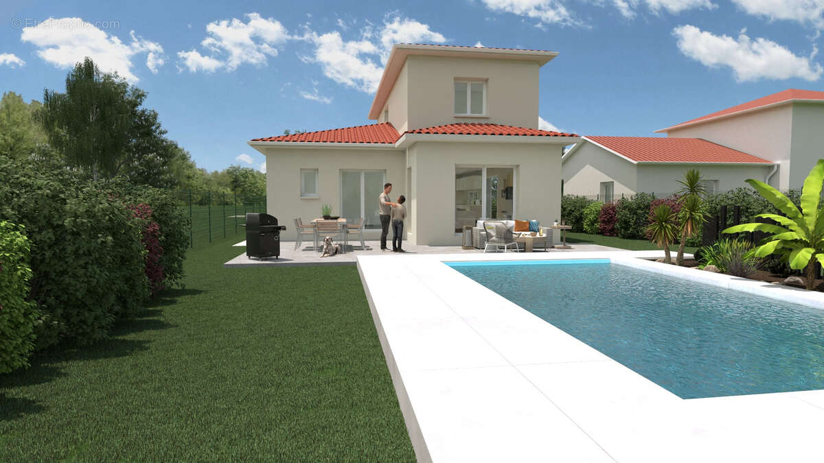 Terrain à LA TOUR-DE-SALVAGNY