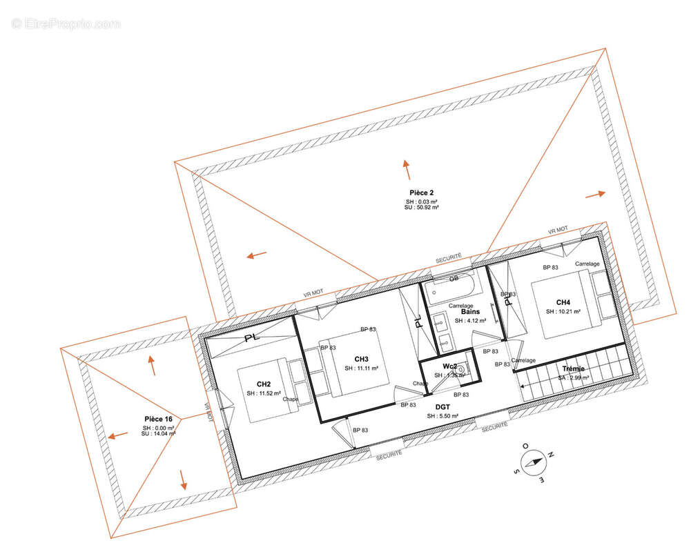 Terrain à LA TOUR-DE-SALVAGNY