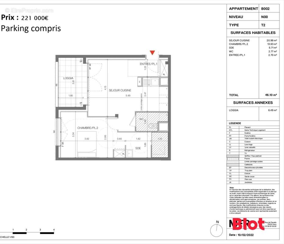 Appartement à LORIENT