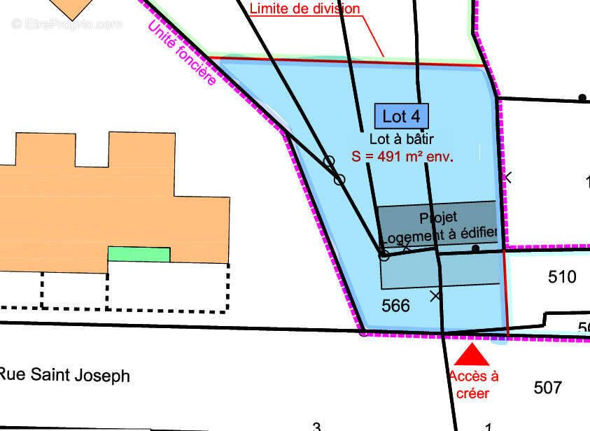 Terrain à PLELAN-LE-GRAND
