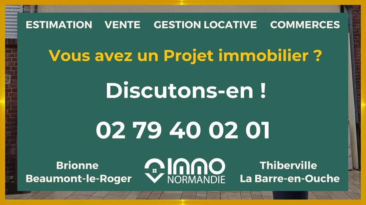 Maison à BEAUMONT-LE-ROGER