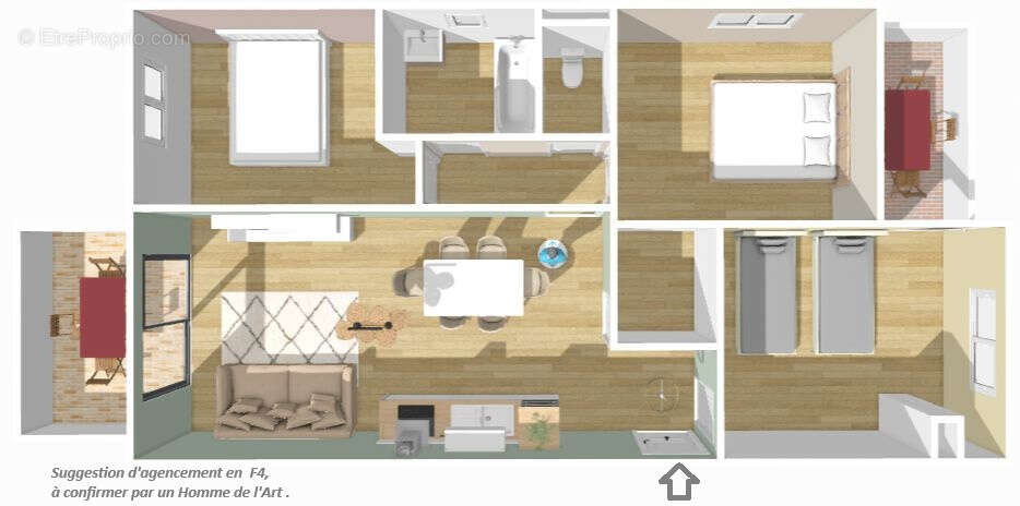 Appartement à SAN-MARTINO-DI-LOTA
