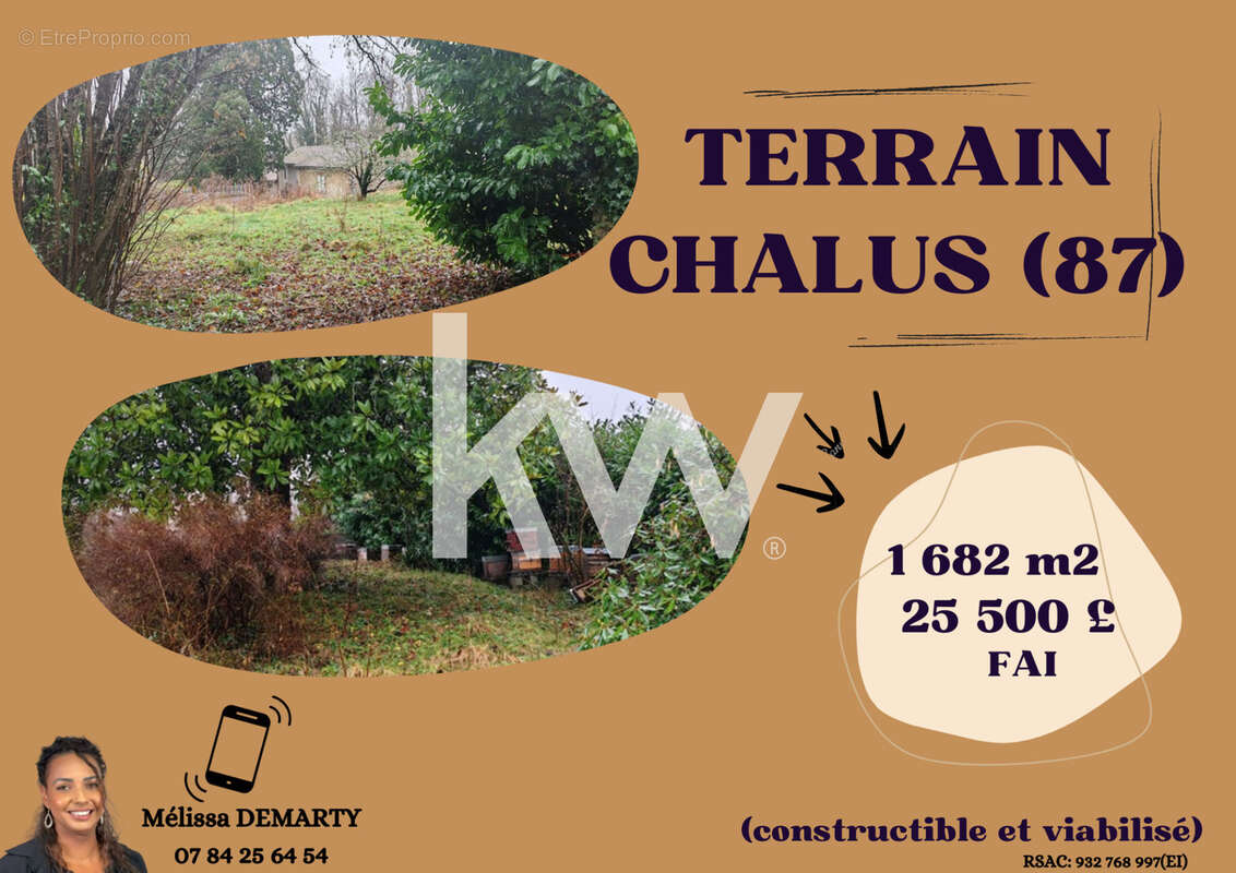 Terrain à CHALUS