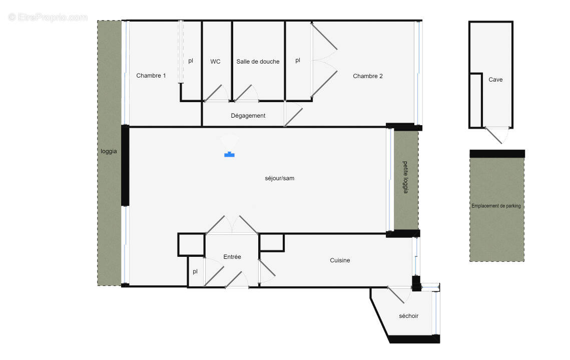 Appartement à RUEIL-MALMAISON