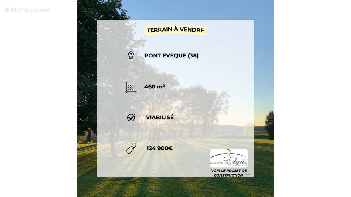 Terrain à PONT-EVEQUE