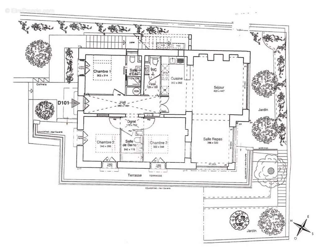 Appartement à MENTON