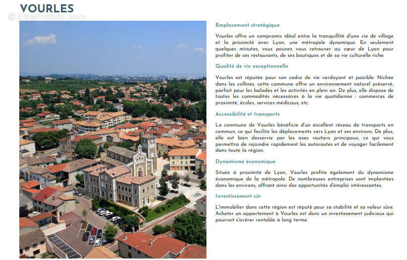 Appartement à VOURLES