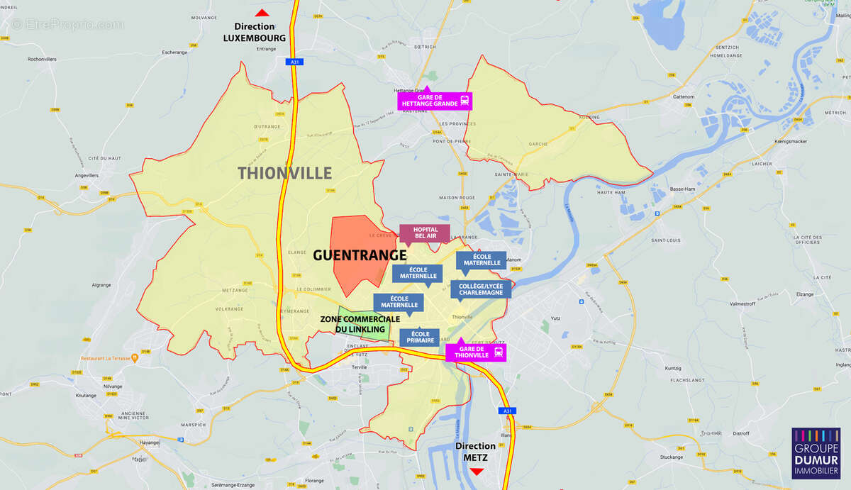 Maison à THIONVILLE