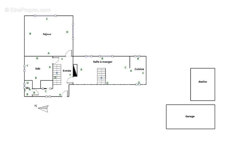 Maison à SAINT-GERMAIN-DE-LIVET