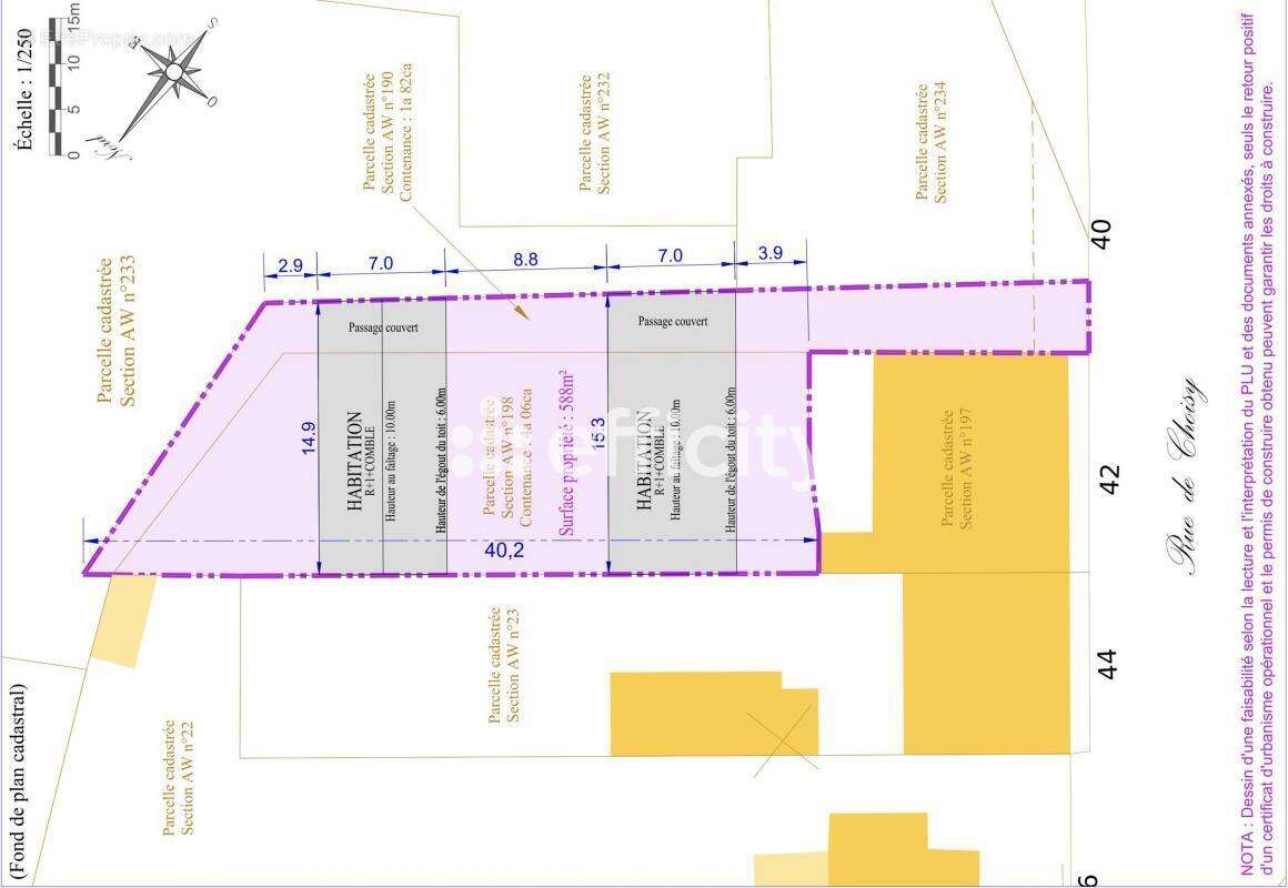 Terrain à VILLENEUVE-SAINT-GEORGES