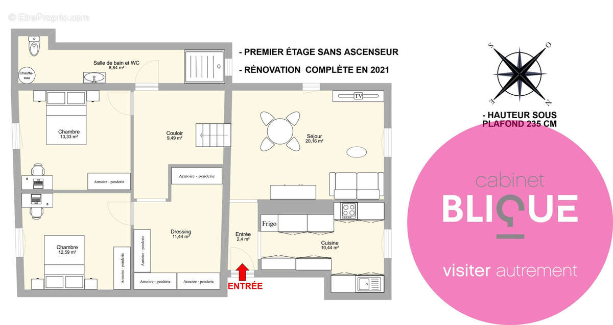 Appartement à PONT-SAINT-VINCENT