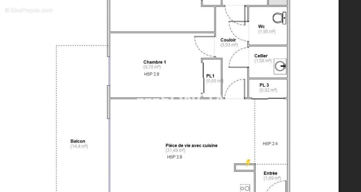 Appartement à LYON-7E