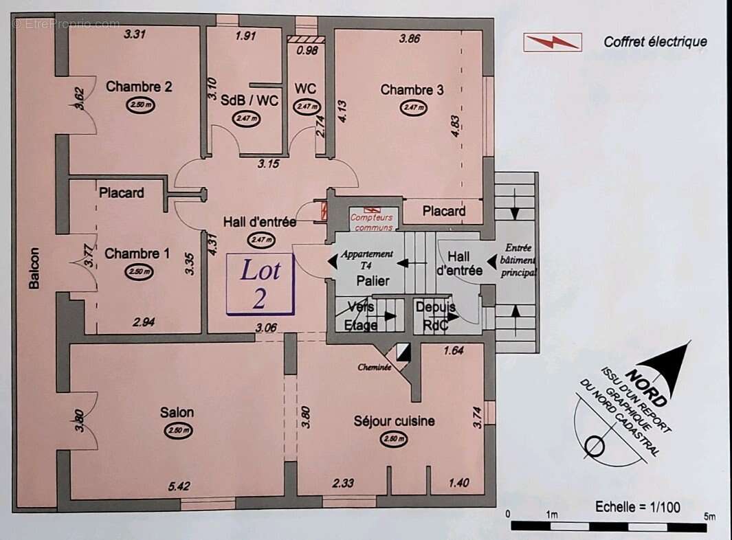 Appartement à VETRAZ-MONTHOUX