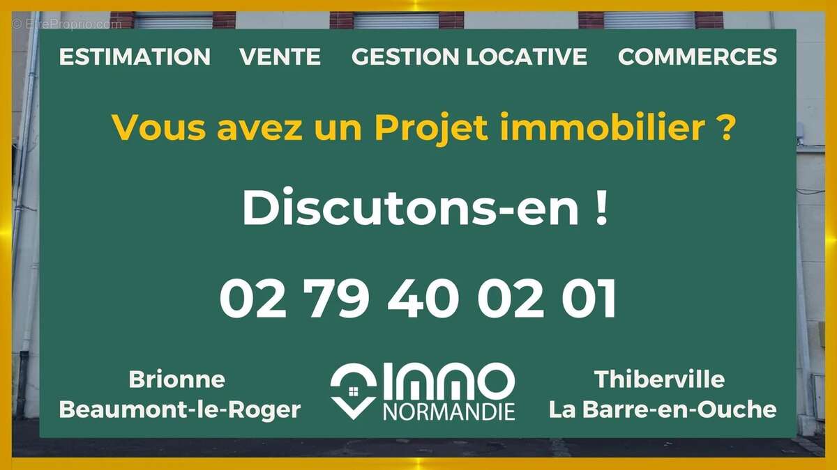 Appartement à BEAUMONT-LE-ROGER