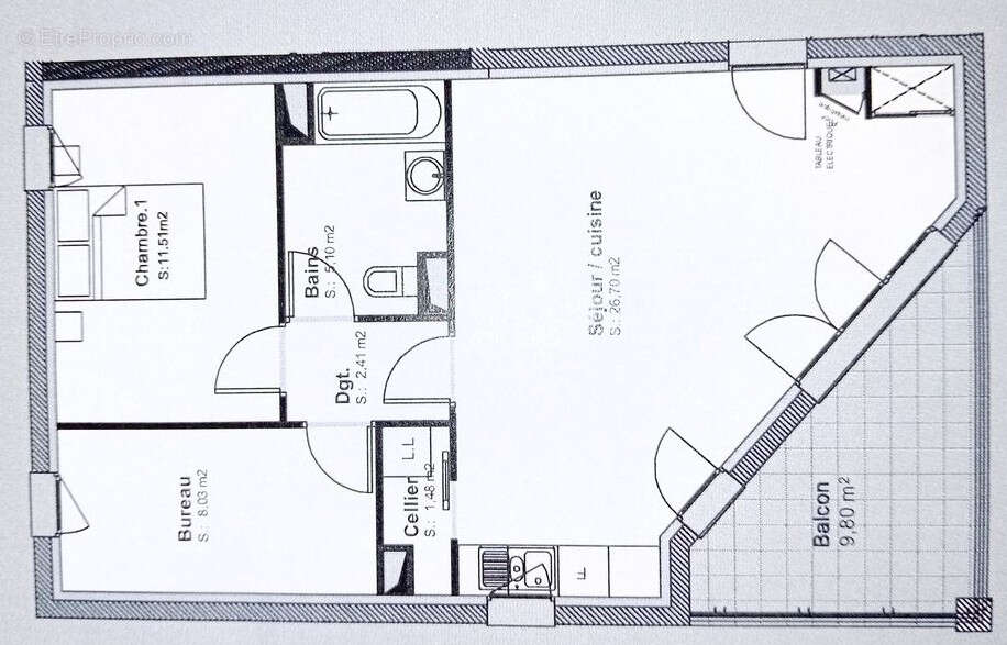 Appartement à BLAGNAC