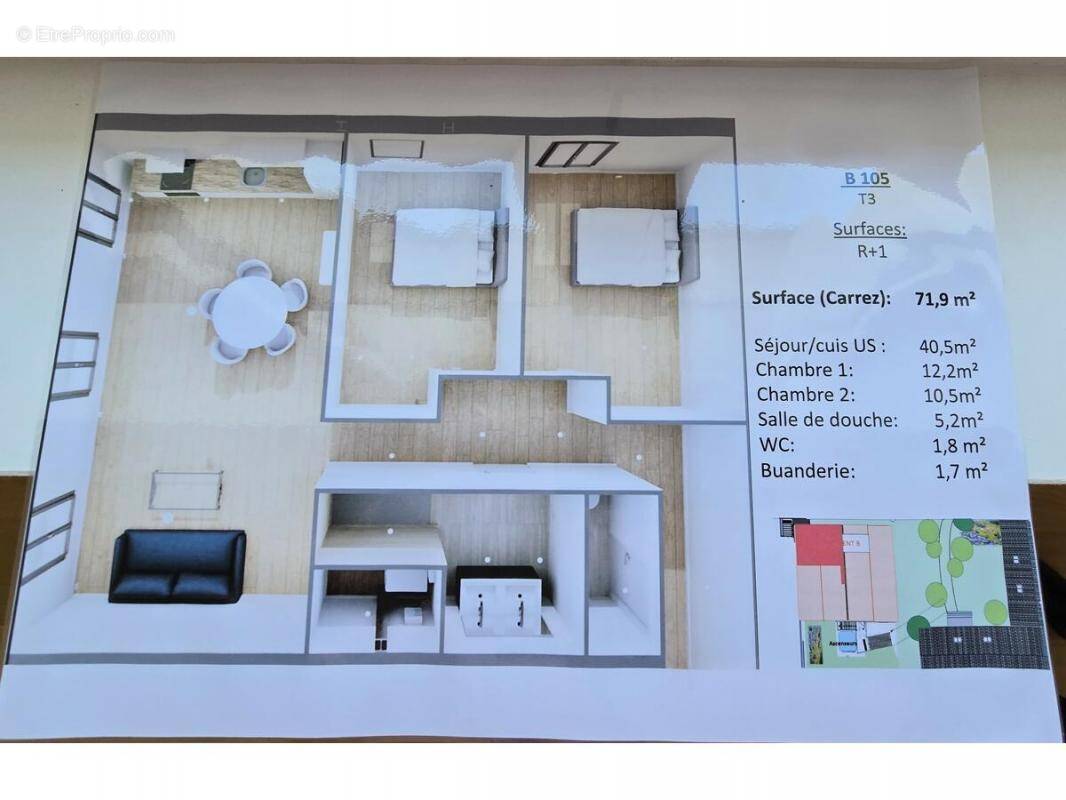 Appartement à SAINT-POL-SUR-TERNOISE