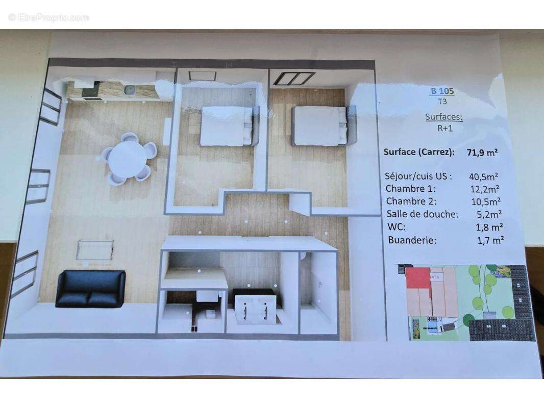 Appartement à SAINT-POL-SUR-TERNOISE